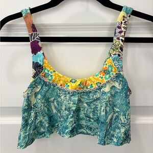 Maaji Multicolor Floral Bikini Top